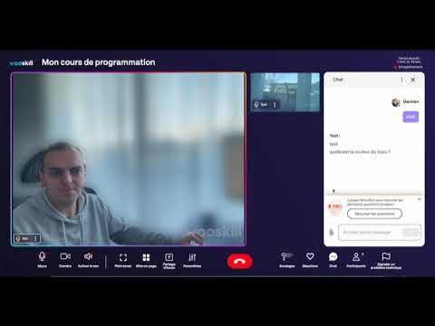 Présentation de la visio